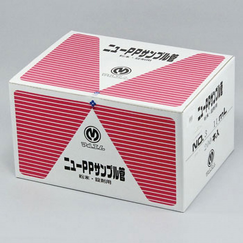 No.3 ニューPPサンプル管 マルエム[理化学・容器] 11mL 透明色 1箱(200