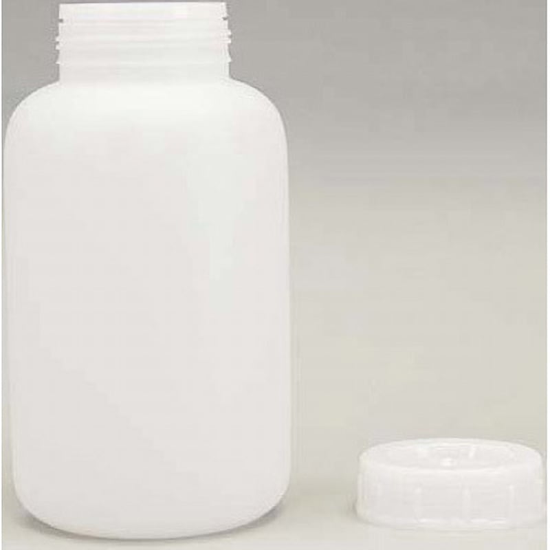 3L 広口瓶(HDPE・目盛りなし) アズワン 色(本体)白 3L 1個 【通販