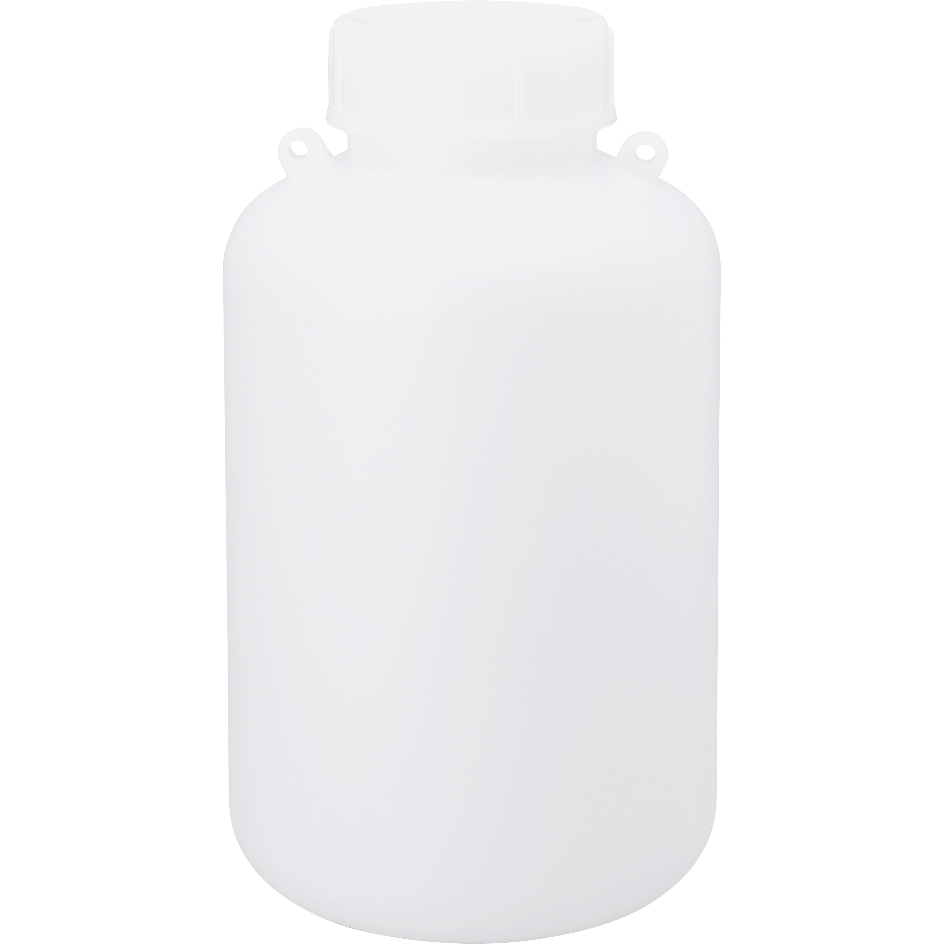 10L 広口瓶(HDPE・目盛りなし) アズワン 色(フタ)白 - 【通販