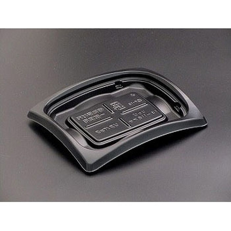 13-11B浅 バイオデリカ リッジ リスパック 本体 黒色  1ケース(50枚×40袋)