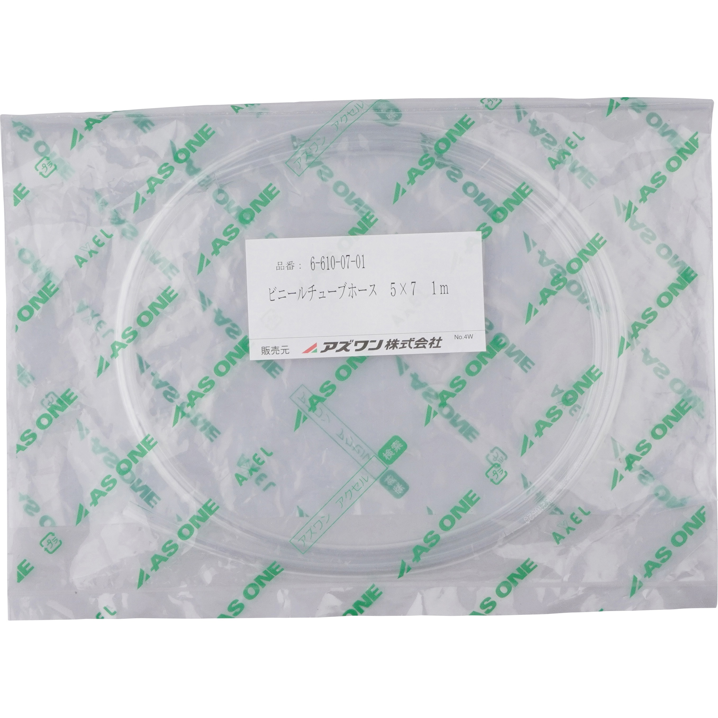 アズワン AS ONE フッ素ゴムチューブ 9×12 6-593-09 [A101301] フッ素ゴムチューブ 9×12 6-593-09 アズワン製｜電子部品・半導体通販