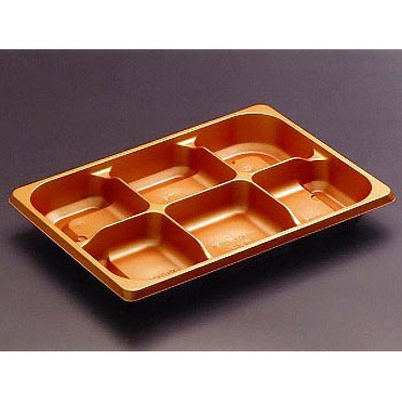 中皿6 饗膳10中皿 リスパック ひかり色  1ケース(50枚×12袋)