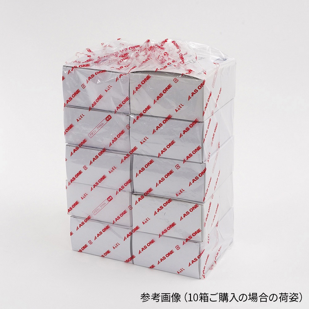 口切りタイプ 指サック アズワン 粉付 アンロールタイプ サイズS 1箱