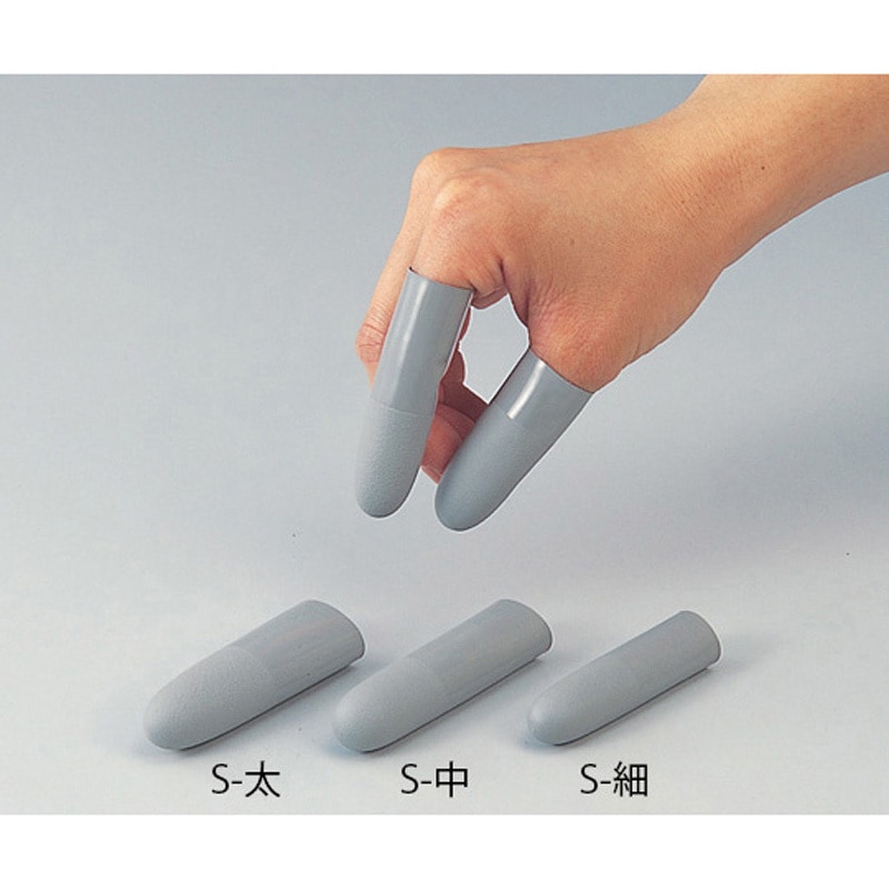 ハナキの指サック タフブラウン サイズ3 中長 20本入×8個セット ハナキゴム タフブラウン（R）指サック 細短 20本×10箱 1箱(20