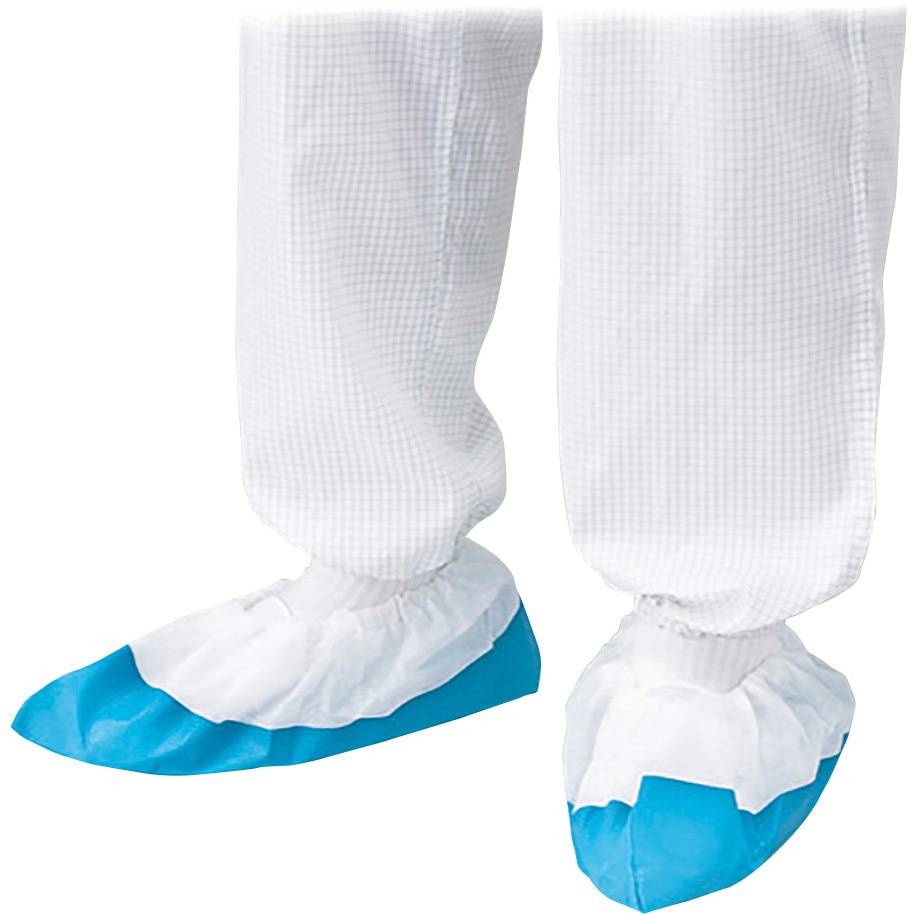 CN505-ST ディスポ靴カバー アズワン 種別25kGyγ線滅菌済 ショートタイプ 区分:使い捨て