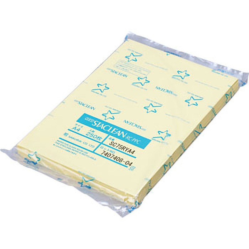 75RYA4 クリーンルーム用無塵紙A4(スタクリン) スタクリン 1ケース(250