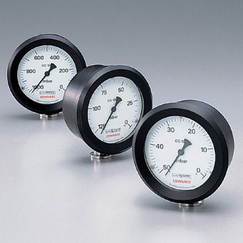 D35612000 キャップスルダイヤルゲージ(真空計) EDWARDS 寸法Φ115mm  D35612000