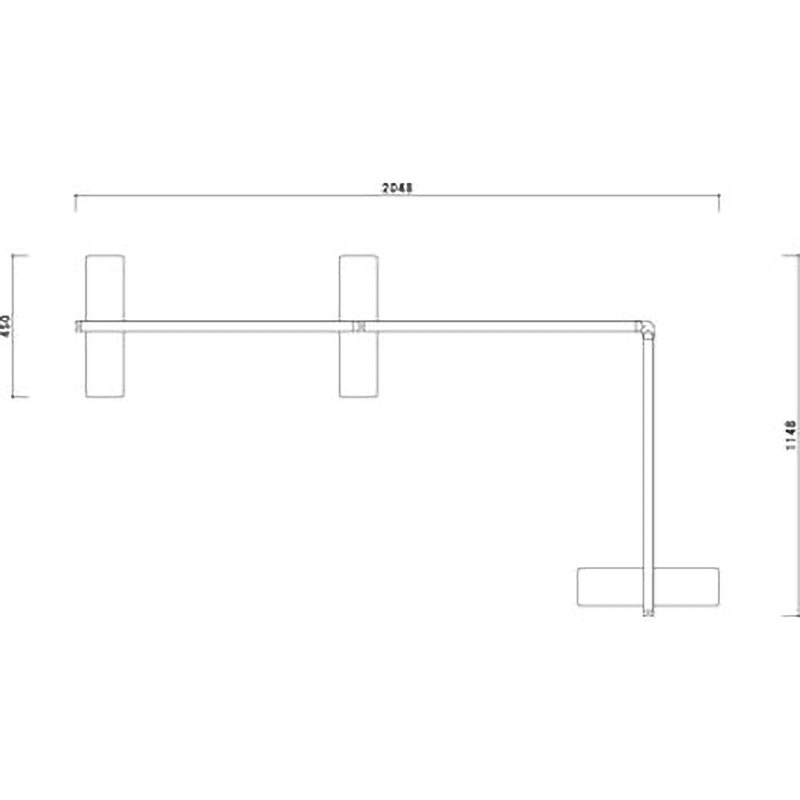 SP10B パネルパーティションシリーズ AVAN (L字連結) サンクリエイト 1セット SP10B