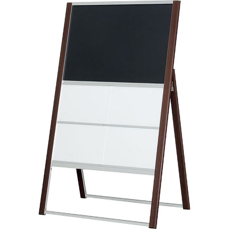 2607SP A4横4枚 掲示板スタンド 2607 アルモード (ベルク) A4横4枚