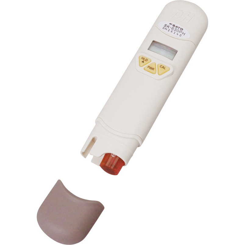 SK-630pH(6416-00) ポケットタイプpH計 佐藤計量器製作所 防水保護等級
