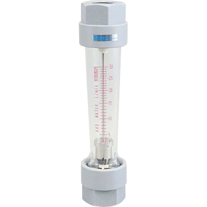 ロイコ 確認用 FC-A40 面積式流量計フローチェッカー TOFCO 流量範囲3～30L/min