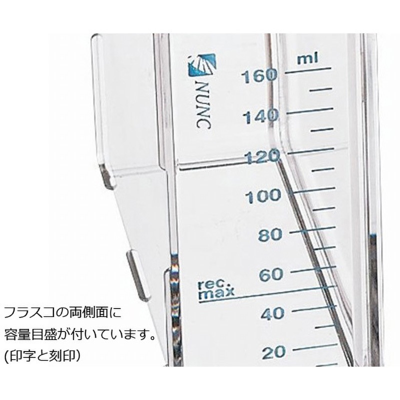 福BUKUROHです！ 156472 イージーフラスコ 1箱(100個) NUNC(ヌンク) 【通販