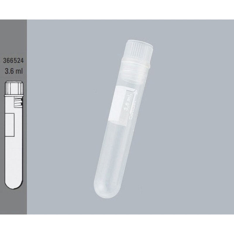 366524 クライオチューブ NUNC(ヌンク) 容量4mL 1箱(50個×8包
