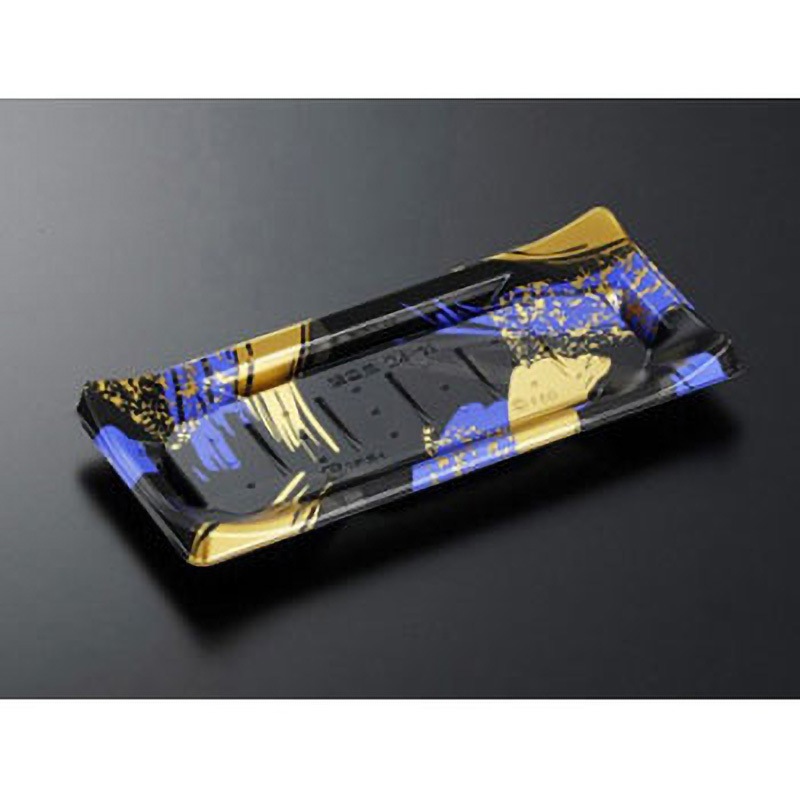 24-11 HS波ね皿 身 中央化学 本体 光琳BK-BK  1ケース(50枚×18袋) 24-11 12,226円