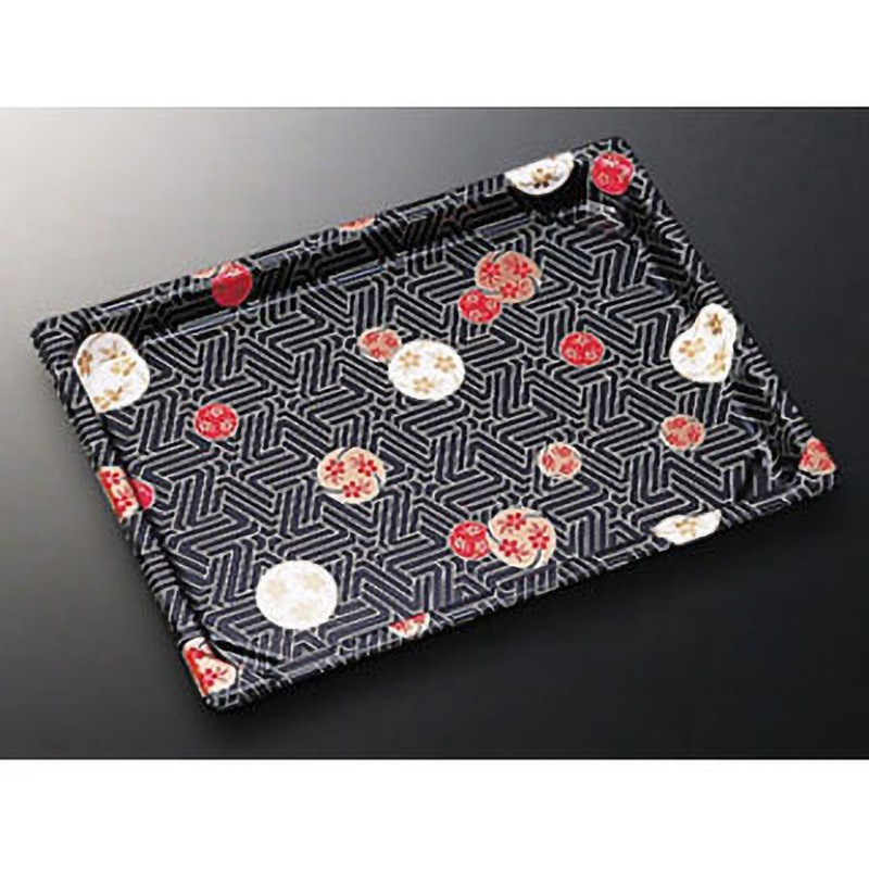 L 3 華紋 CF寿司容器 身 華紋 1ケース(50枚×8袋) 中央化学 【通販モノタロウ】