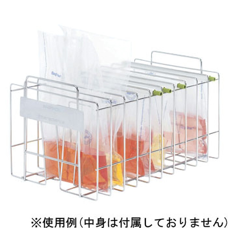 ラック400 バッグシステム インターサイエンス 架数12 寸法360×200mm 1個