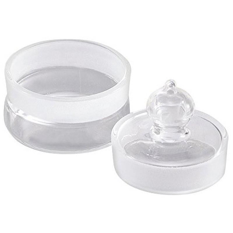 平型 60×30 秤量瓶 アズワン 硬質ガラス 61mL 【通販モノタロウ】