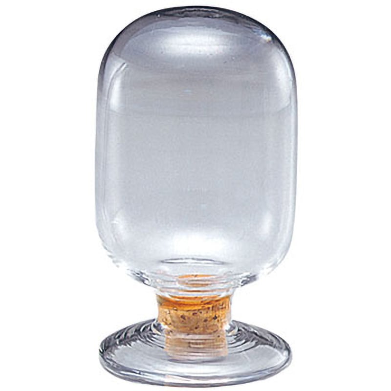 標本瓶 5-090-11 スチロール棒瓶（標本瓶） 500mL S-500 【AXEL】 アズワン
