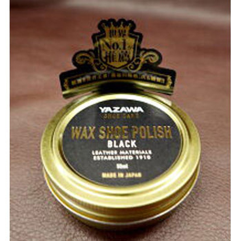 YAZAWA SHOE CARE ワックスシューポリッシュ 1個(50mL) YAZAWA[安全靴