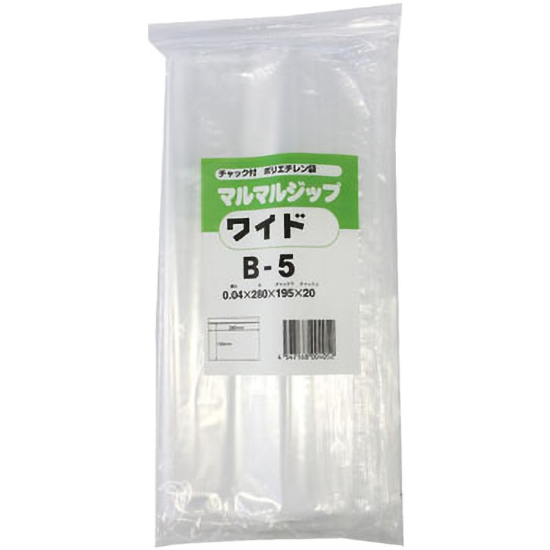 marumiさん 3L4袋 チャック袋 マルマルジップ厚口(小量売り)100枚～