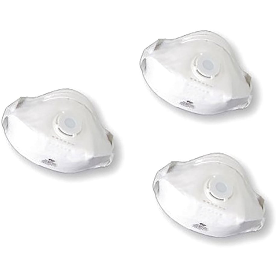 SH2950V N95マスク(排気弁付き・個別包装) アズワン カップ型 20枚入