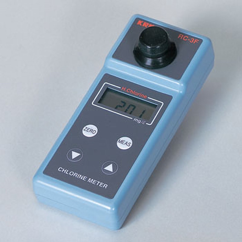 笠原理化工業 高濃度有効塩素計RC-3F　おまけ有効塩素試薬付き RC-3F 高濃度有効塩素計 KRK(笠原理化工業) 1個 RC-3F - 【通販