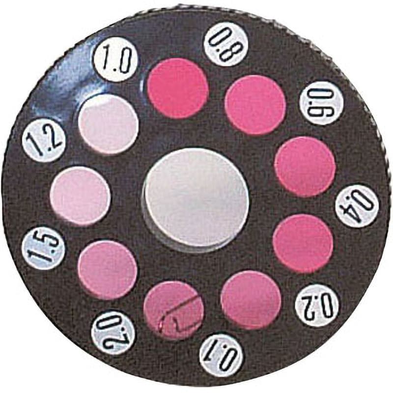 DPD比色板 1枚 残留塩素測定器(DPD試薬一液タイプ)用 オプション 1枚 協和純薬工業 【通販サイトMonotaRO】