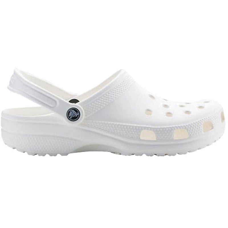 10001-100_W28 クロックス TM シューズ クラシック ホワイト crocs サンダル 穴あきタイプ クロスライト樹脂