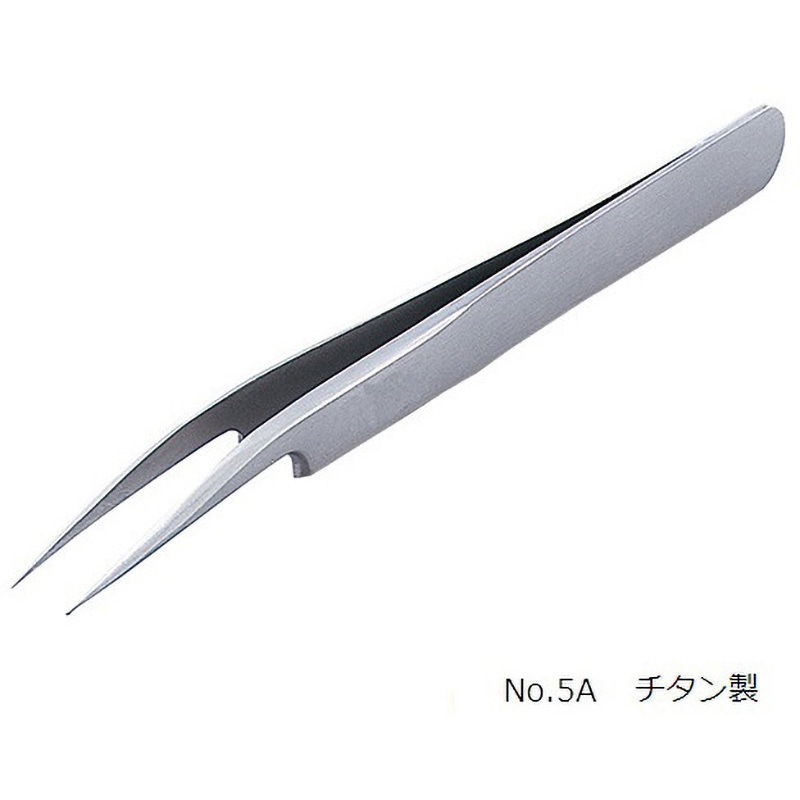 MEISTER ピンセット 115mm No．5A Rubis チタン製
