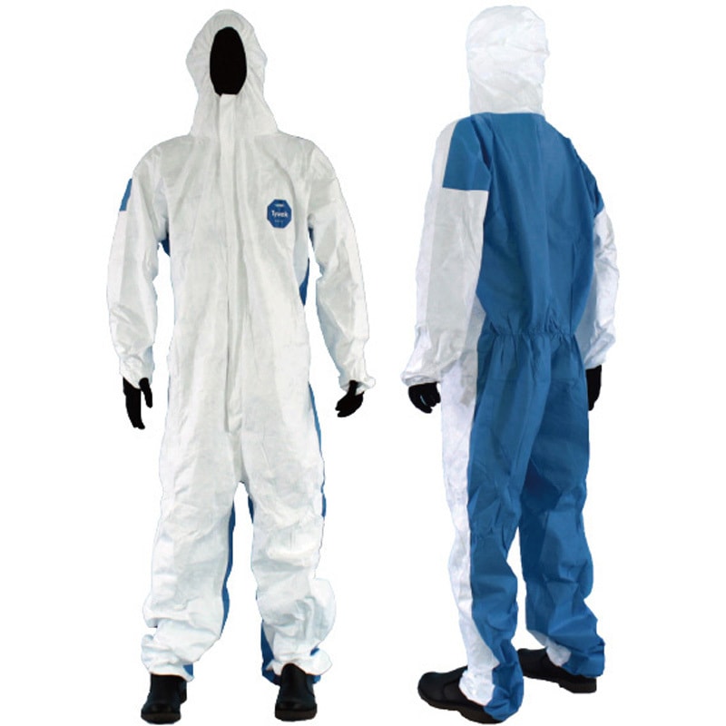 4箱 Tyvek 防護服 2X 使い捨て DU PONT 400 4箱 Tyvek 防護服 2X 使い捨て DU PONT 400