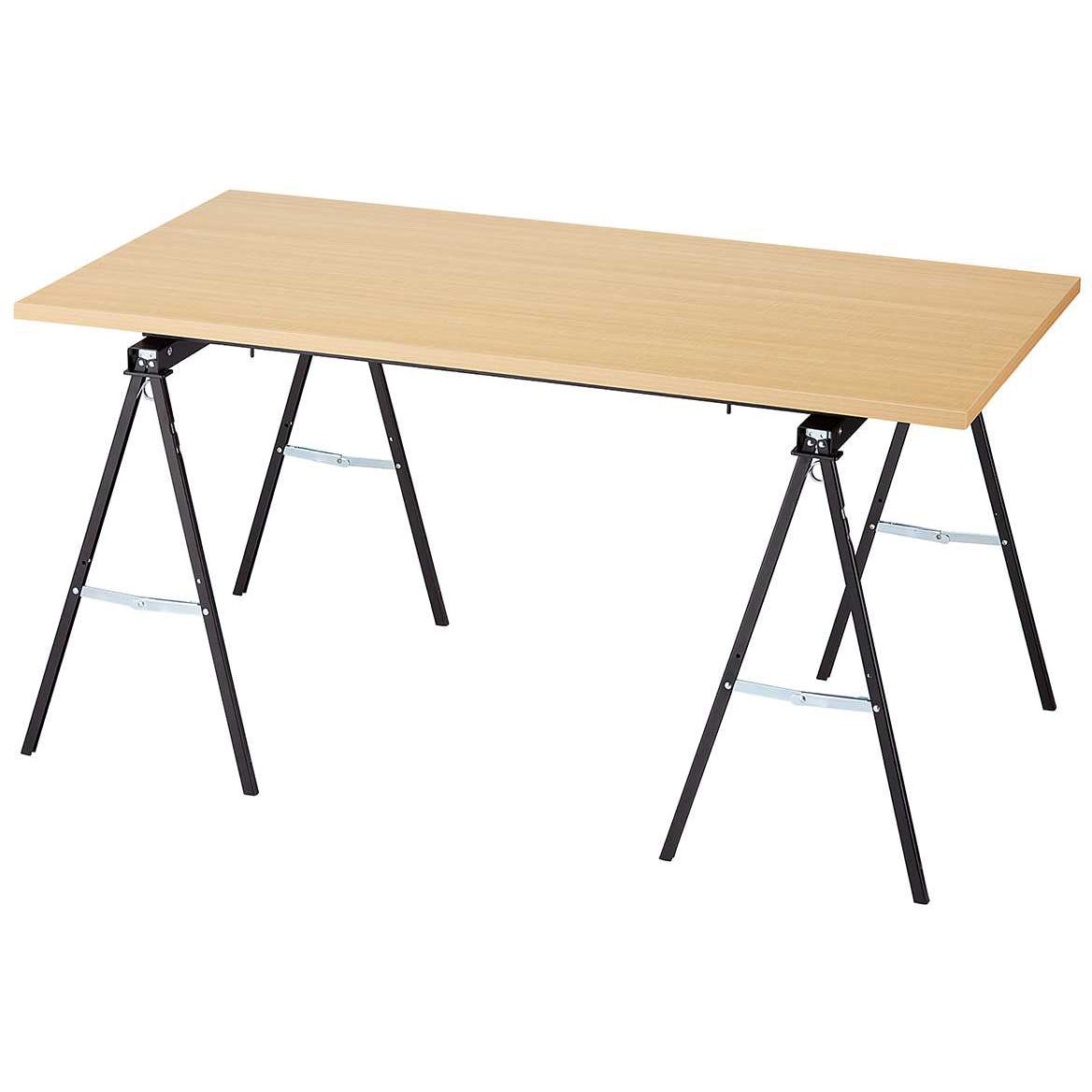 2352-1211 シリーズ什器「マルシェ」簡易テーブル 天板エクリュ