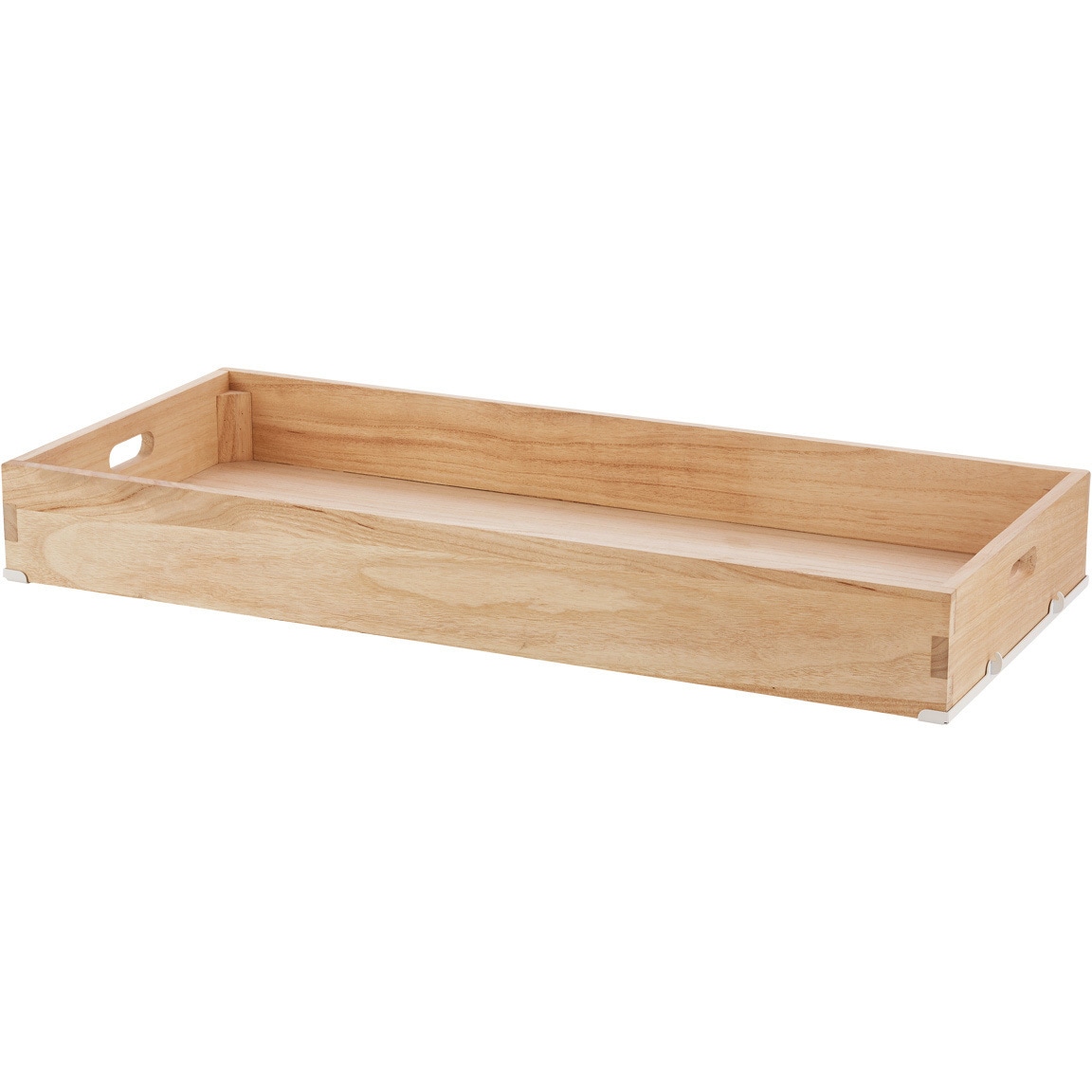 2366-106 木製トレー付きワゴン ホワイト脚専用追加トレー棚セット ストア・エキスプレス 耐荷重10kg