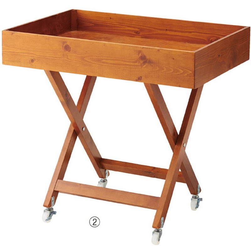 2544-400 木製ワゴン 1台 ストア・エキスプレス 【通販モノタロウ】