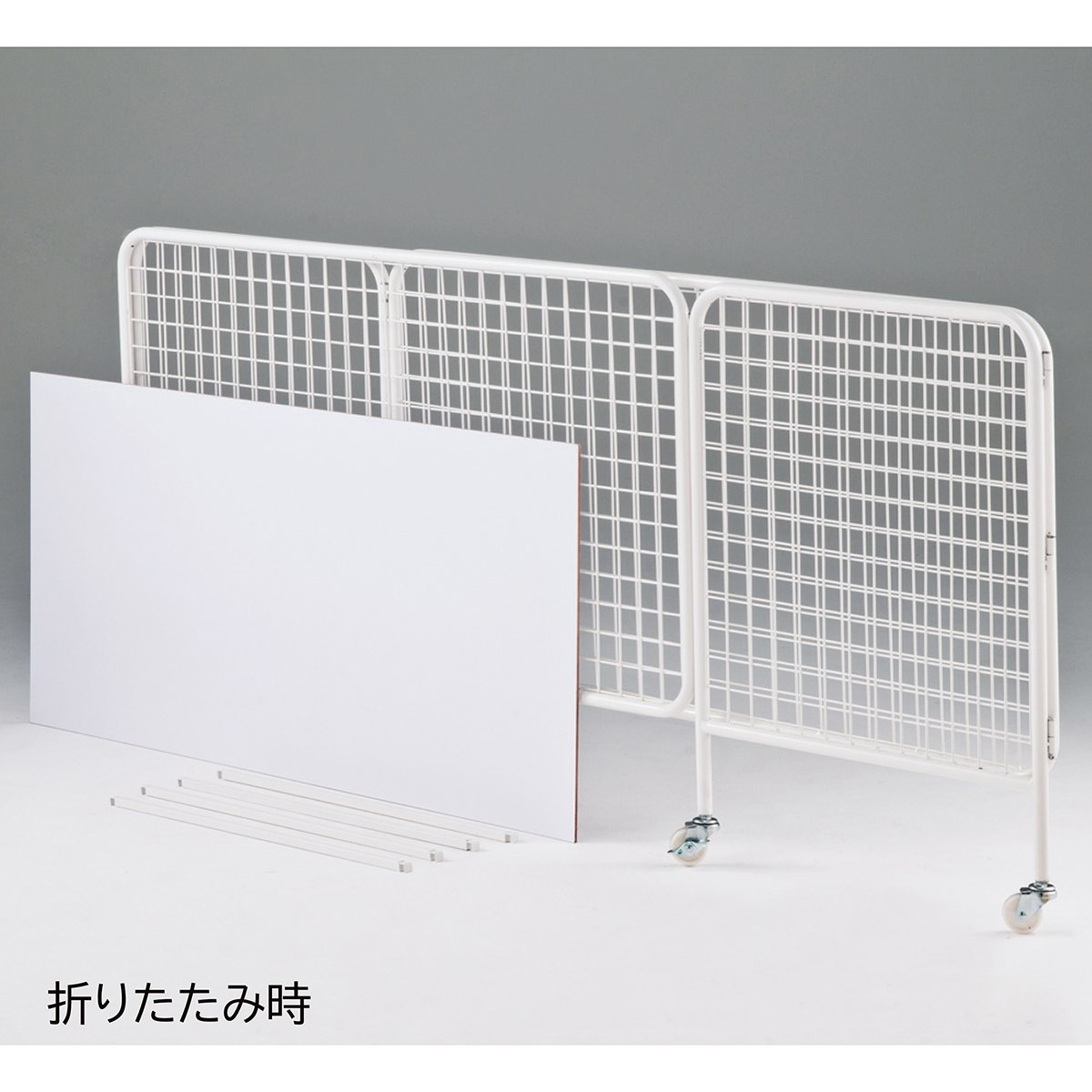 しろ 2373-220 ユニットワゴン 白 ストア・エキスプレス 耐荷重60kg 幅120cm