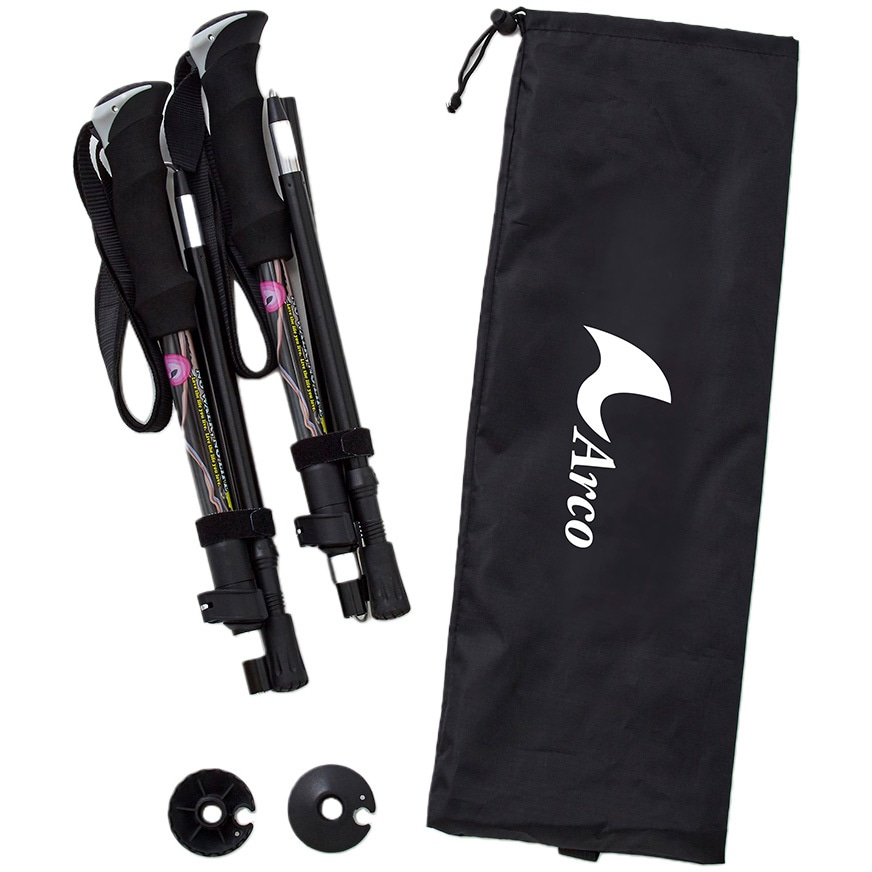 1009723 リュックに入るウォーキングポール 1個(2本組) アイメディア 【通販モノタロウ】