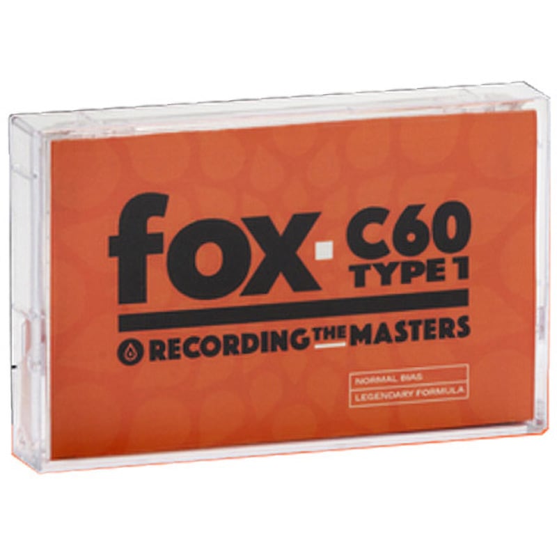 HDAT60FOX1P HIDISC FOX オーディオカセットテープ ノーマルポジション