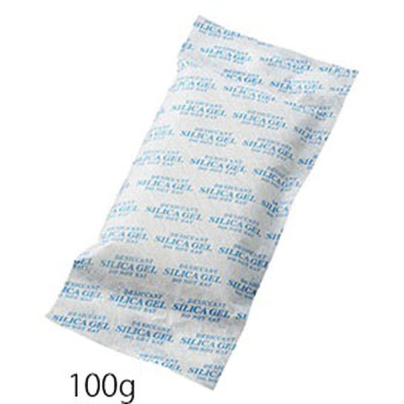 SI-BM1-100g 磁石付シリカゲル乾燥剤 B型 アズワン 種別100×240×10mm  1袋(5個) SI-BM1-100g