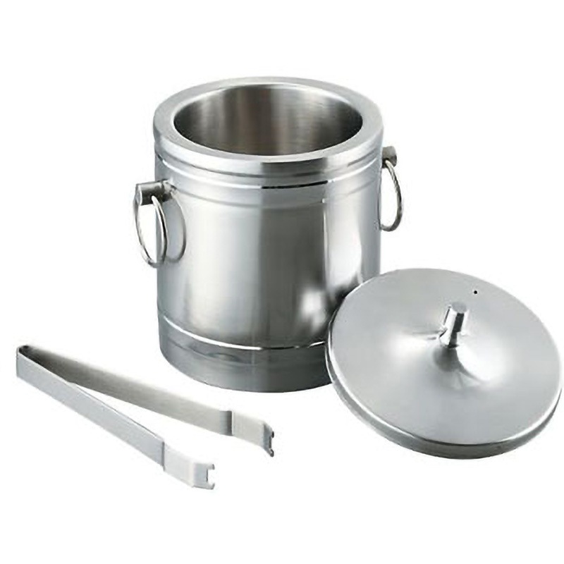 AB-1L ステンレス製アイスバケツ ABシリーズ アズワン 容量1L 1個