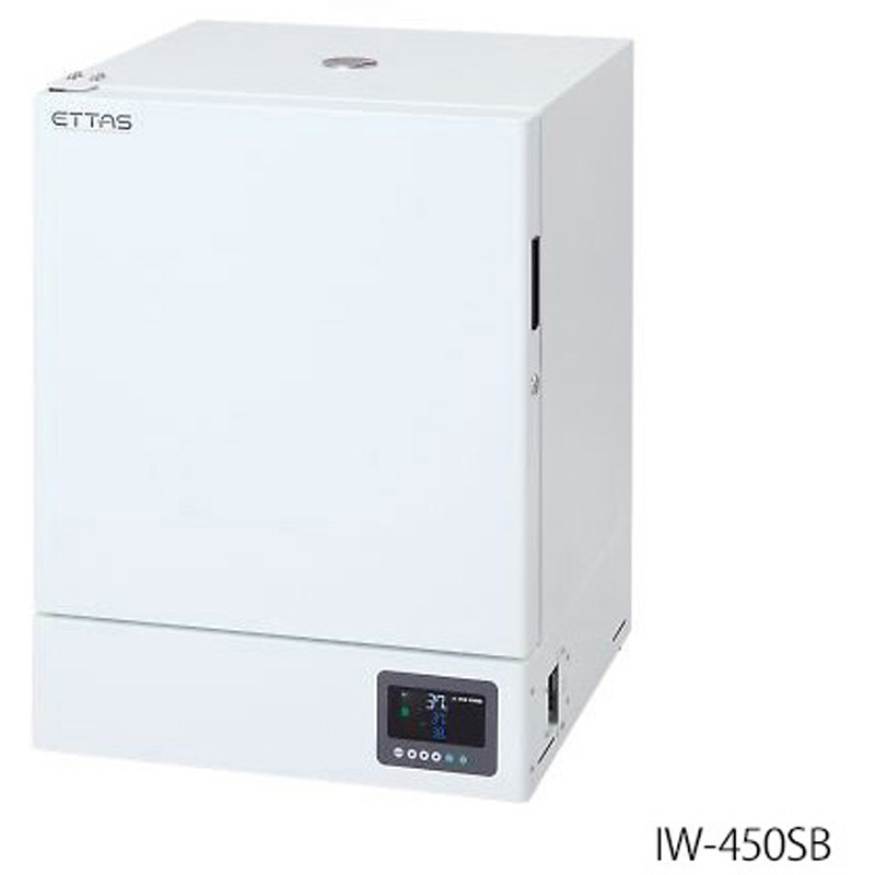 IW-450SB インキュベーター スチールタイプ IWシリーズ 出荷前点検検査書付 アズワン 容量91L  1台 IW-450SB