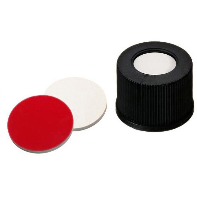13150815 オートサンプラー用バイアル LLG Labware用 黒キャップ 1袋(100個) LLG Labware 【通販モノタロウ】