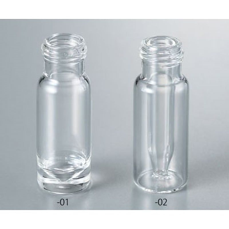 11090620 オートサンプラー用マイクロバイアル LLG Labware LLG Labware 硼珪酸ガラス キャップ規格9-425 1.1mL  1袋(100本)