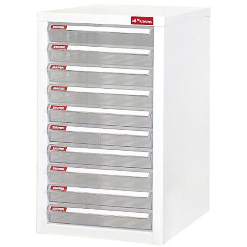 A4-110P 堅牢レターケース A4シリーズ アズワン 浅型   A4-110P