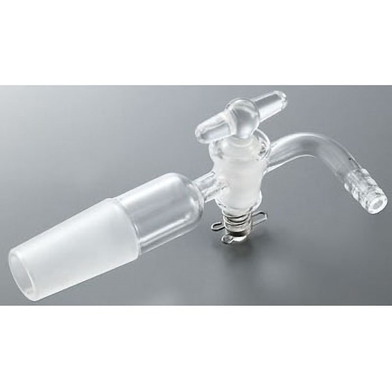 VCG1938 排気管 曲管 ガラスコック VCGシリーズ アズワン 摺合せ19/38   VCG1938