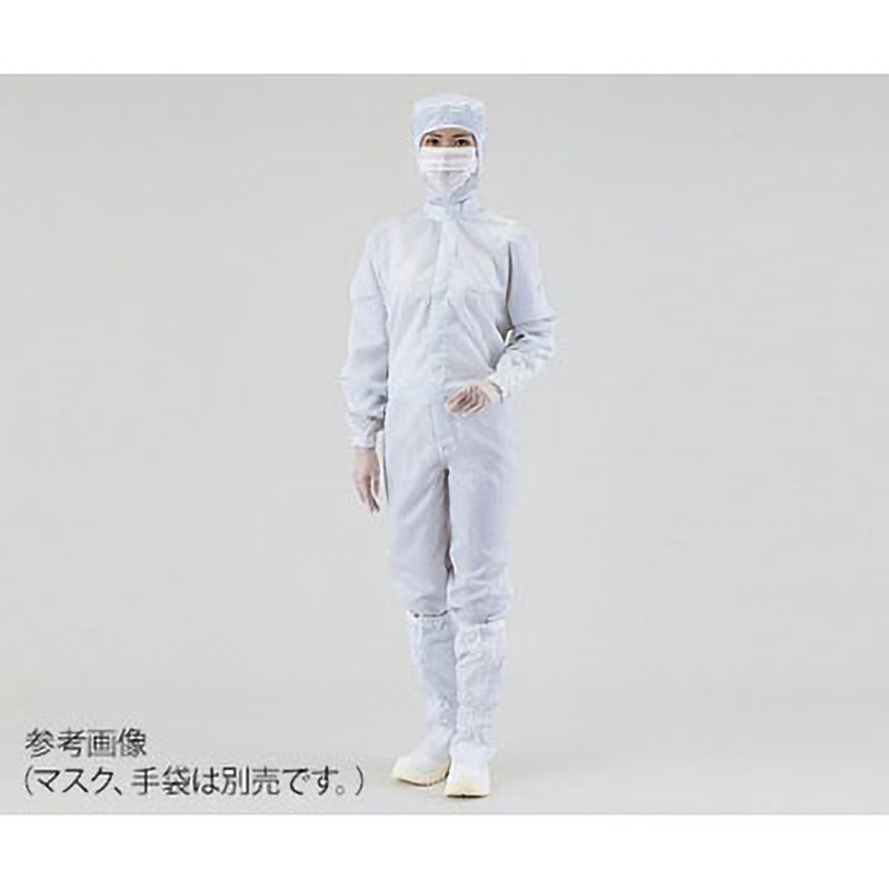 12110SW クリーンスーツ オールインワン M 白 アズワン 種別