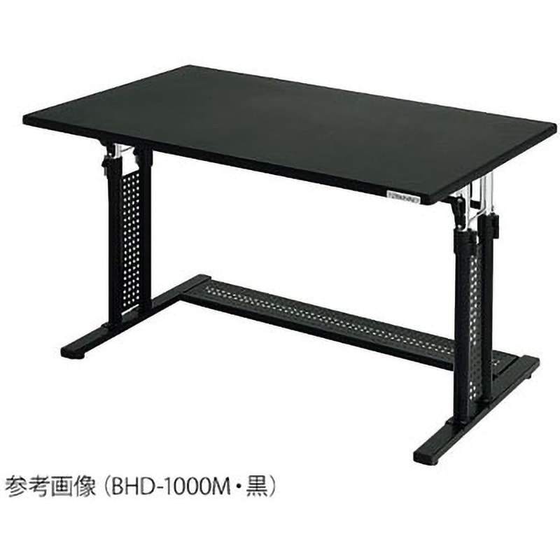 BHD-1000M-WH 昇降式パソコンデスク BHDシリーズ 1台 バウヒュッテ