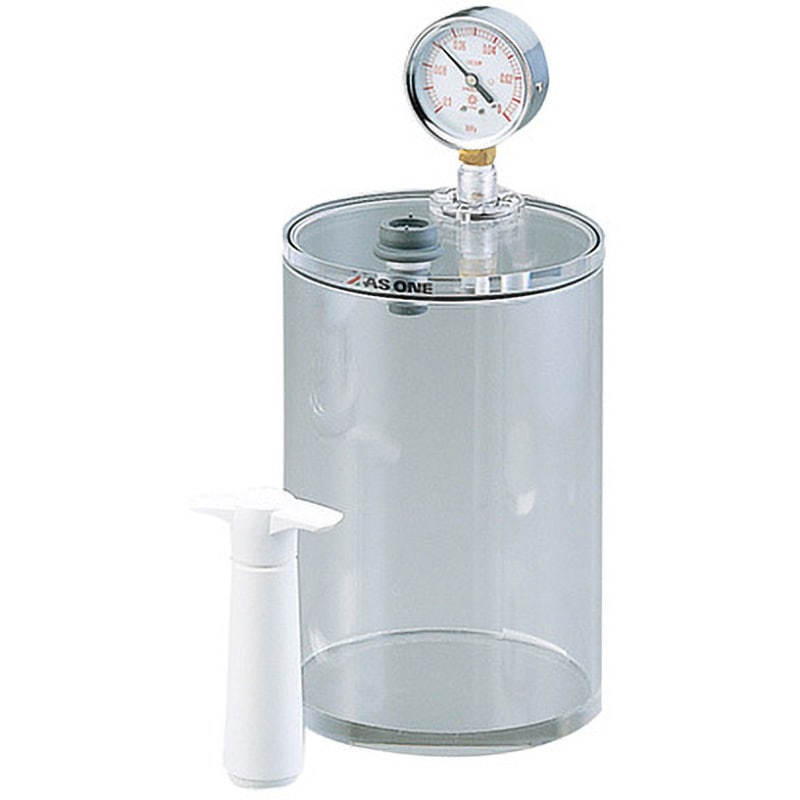 あさぽん ミニ真空容器 アズワン 真空デシケーター 【通販モノタロウ】