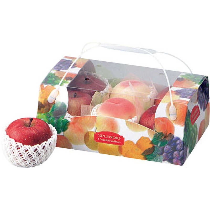 L-457 コンビネーション手提(大) ヤマニパッケージ 果物・フルーツ 寸法310×200×130mm 1ケース(50枚) L-457