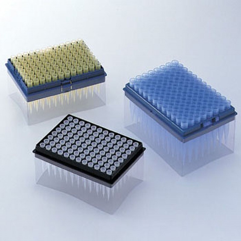 IN122-804C アイビス(R)ピペットチップ  (ボックスパック用スペアープレート) アイビス 容量100～1000μL  1ケース(96本×10枚) IN122-804C
