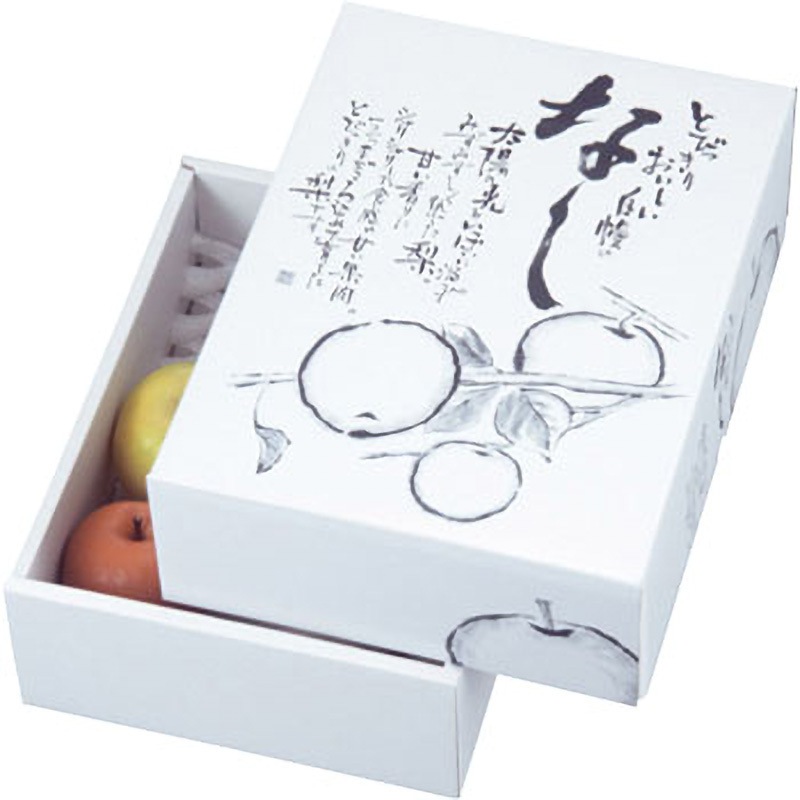 L-2149 自慢のなし2kg ヤマニパッケージ 果物・フルーツ フタ・身 寸法310×237×110mm 1ケース(40枚) L-2149