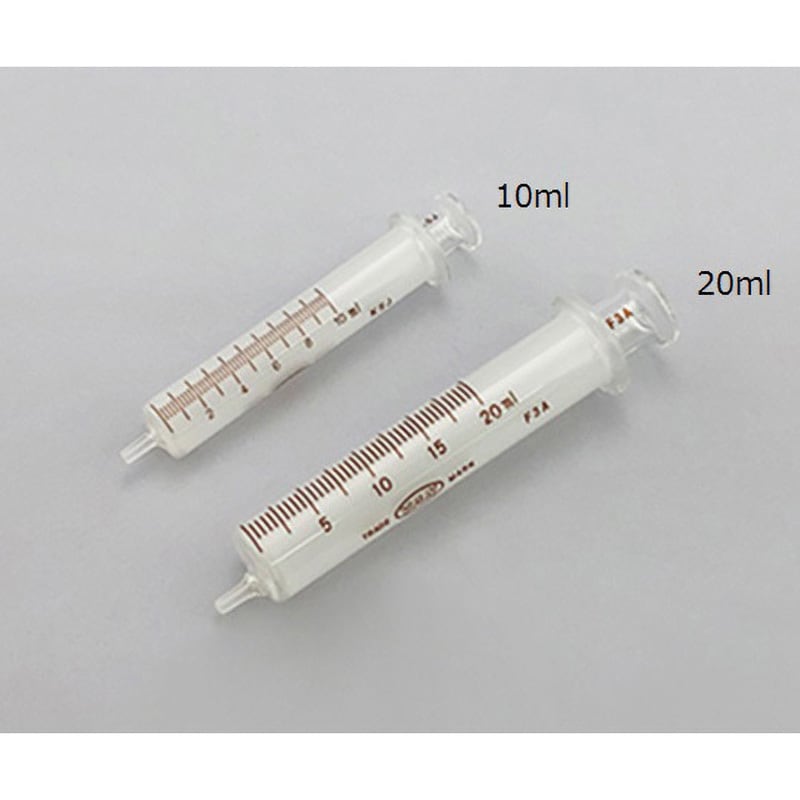 白硬注射筒(ルアー) 容量200mL 1本